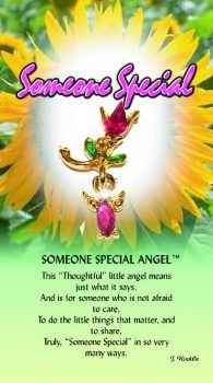 someone special Angel pin