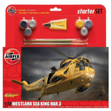 image AIRFIX LARGE STARTER SET  WESTLAND SEA KING HAR.3 1:72