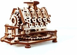 image Wooden City V8 Engine Model Kit