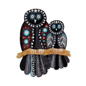 The Owl GuGu Erstwilder Brooch