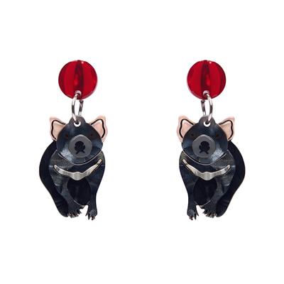 A Devilish Christmas Erstwilder Earrings