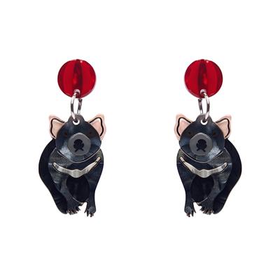 A Devilish Christmas Erstwilder Earrings