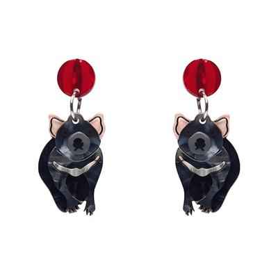 A Devilish Christmas Erstwilder Earrings