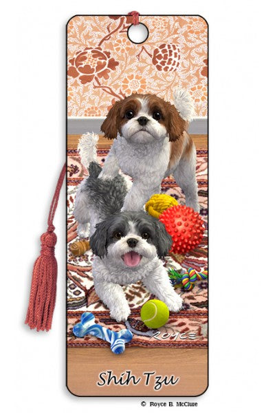 Artgame ShihTzu 3D Bookmark