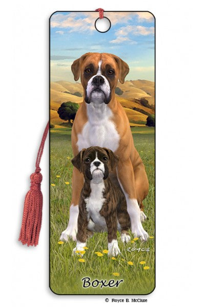Artgame Boxer 3D Bookmark