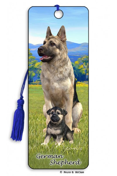 Artgame German Shepherd 3d Bookmark