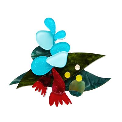 Christmas Holly Days Erstwilder Brooch