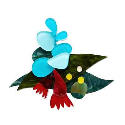 Christmas Holly Days Erstwilder Brooch