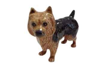 Australian Terrier Standing Miniature ceramic Figurine