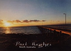 Post Card Sunset Port Hughes South Australia
