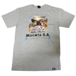 T Shirt Moonta SA Australia Little Cornwall Grey