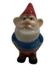 Gnome Ceramic Miniature porcelain Figurine