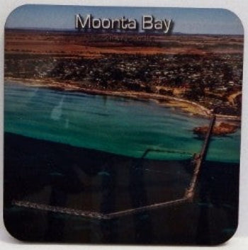 Coaster air view Moonta Bay Jetty