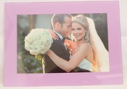 Versatile Magnetic Fridge Frame light Purple