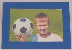 Versatile Magnetic Fridge Frames Dark Blue