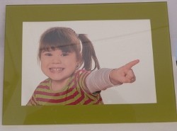 Versatile Magnetic Fridge Frame Olive Green