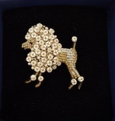 Trevolore Brooch Poodle