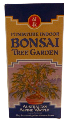 Bonsai Tree garden kit Australian Alpine Wattle