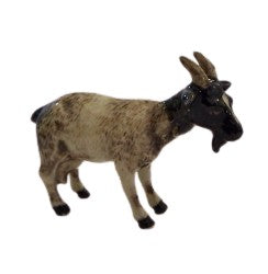 Nubian Goat Ceramic Miniature porcelain animal Figurine