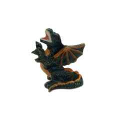 Dragon Green Ceramic Miniature figurine