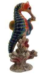 Seahorse ceramic miniature porcelain animal Figurines