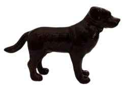 labrador Retriever Dog chocolate Miniature animal figurine