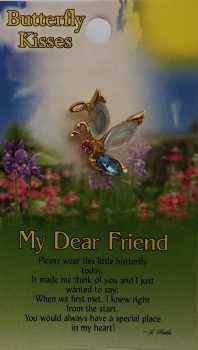 My Dear Friend Butterfly Guardian Angel