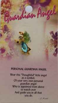 Personal Guardian Angel pin