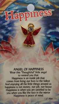 Happiness Guardian Angel Pin