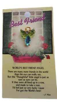 Best Friend Guardian Angel Pin