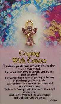 Coping with Cancer Guardian Angel Pin