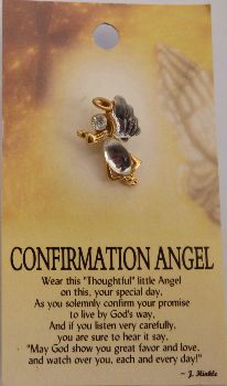 image Confirmation Guardian Angel pin