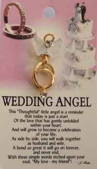 Wedding Guardian Angel Pin