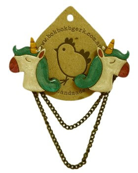 image Unicorn head  Bok Bok BGerk Cardigan Clip