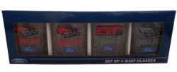 Ford set of 4 Shot Glasses