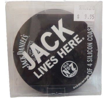 image Jack Daniels Set of 4 silicon Coasters