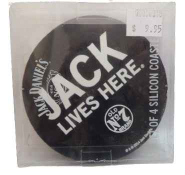 Jack Daniels Set of 4 silicon Coasters