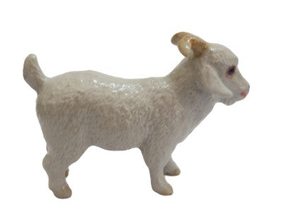 Angoria Goat Ceramic Miniature porcelain Figurine