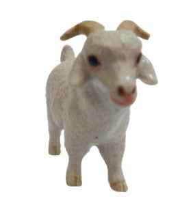 Angoria Goat Ceramic Miniature porcelain Figurine