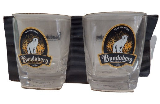 image Bundaberg Rum 2  pack Spirit Glasses