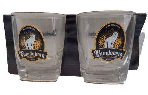 Bundaberg Rum 2 pack Spirit Glasses