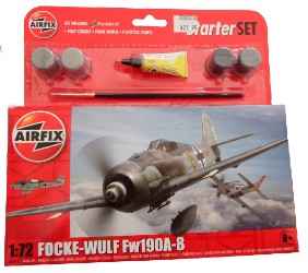 Airfix starter Set Focke Wulf Fw190A-8