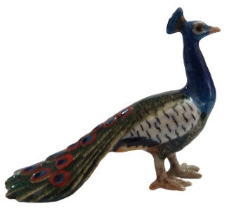 Porcelain Peacock Bird Figurines