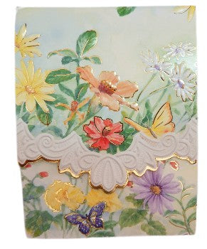 image Carols rose garden purse pad Mixed garden