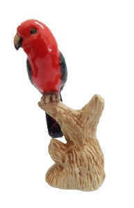 Australian King Parrot Ceramic Miniature Figurine