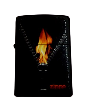 image Zippo lighter  Zipper Flame 28309