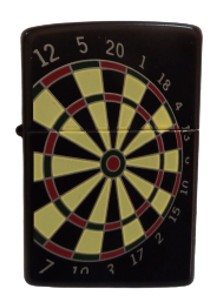 Zippo lighters 24332 Dartboard