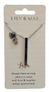 Lara  Lily & Mae Personalised Necklace