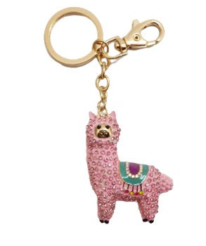 Lama  Bling  Keyring Bag Clip