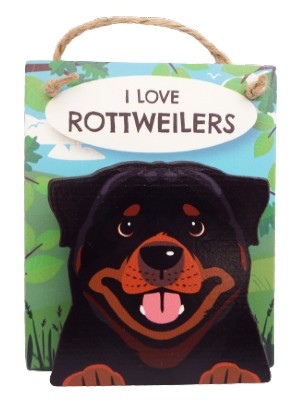 I love Rottweilers Pet Pegs